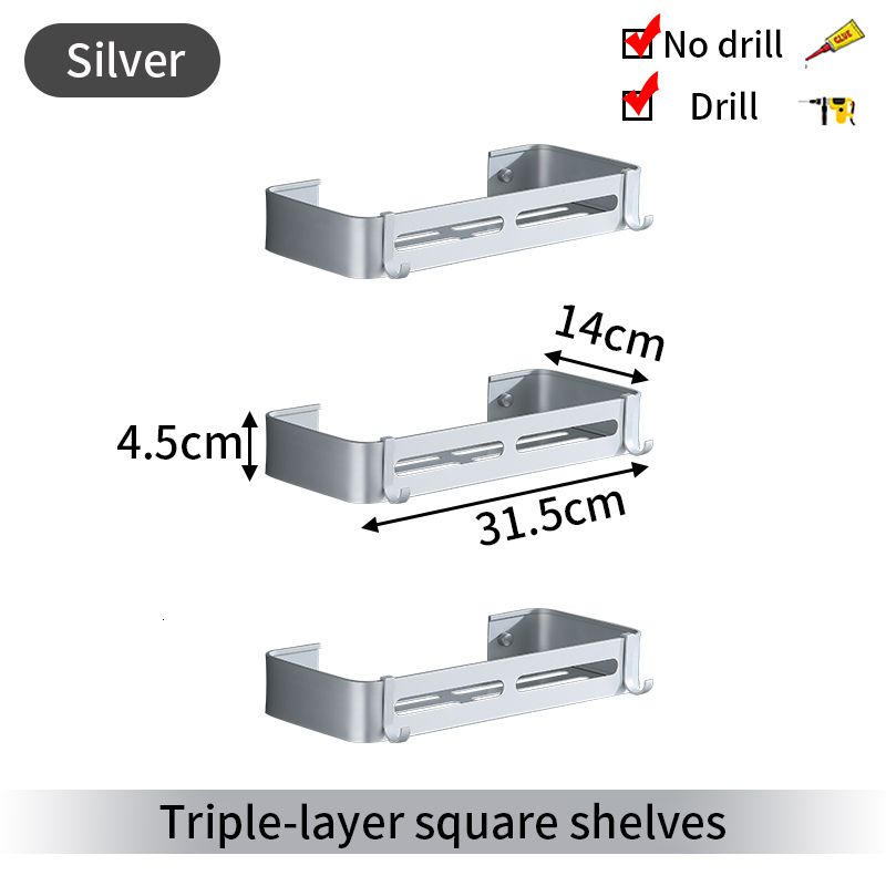 Silver Square Shelf3