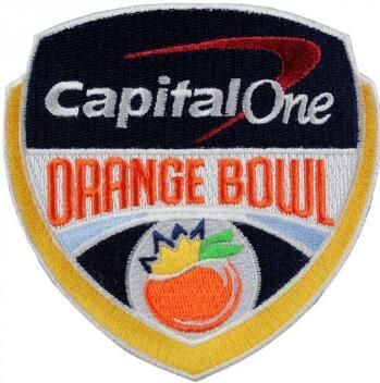 Add orange Bowl patch