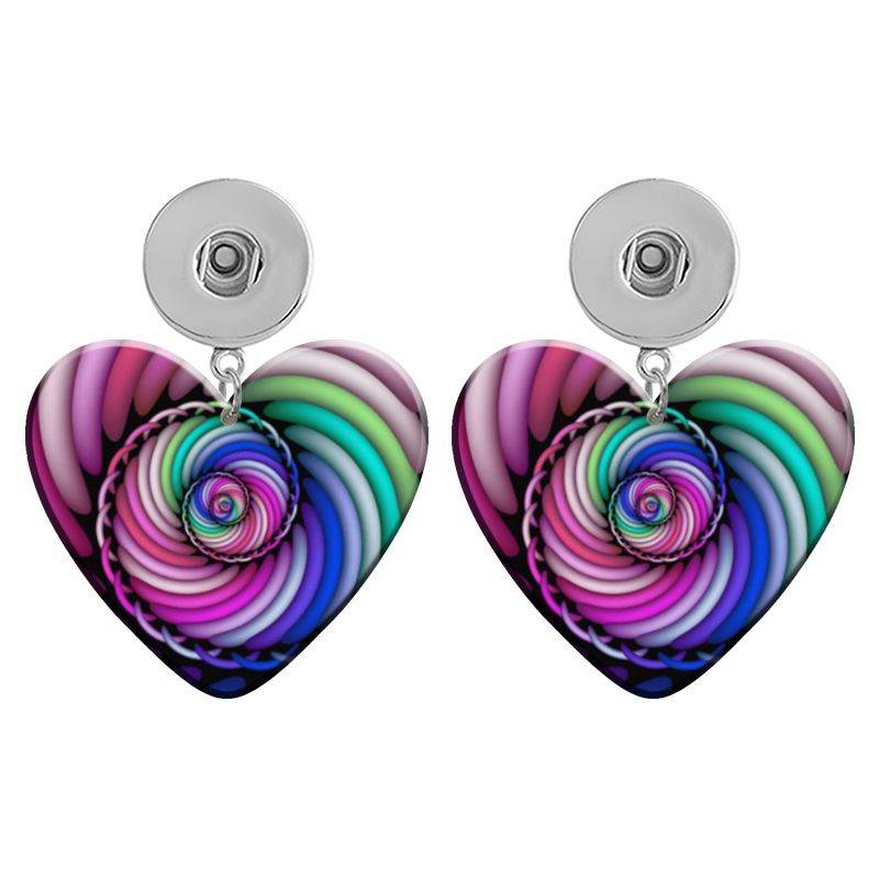 AB-R2102 12mm Snap Earring