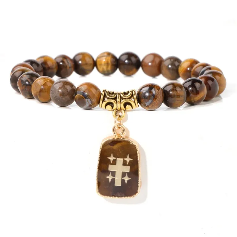 17cm Tiger Eye Stone