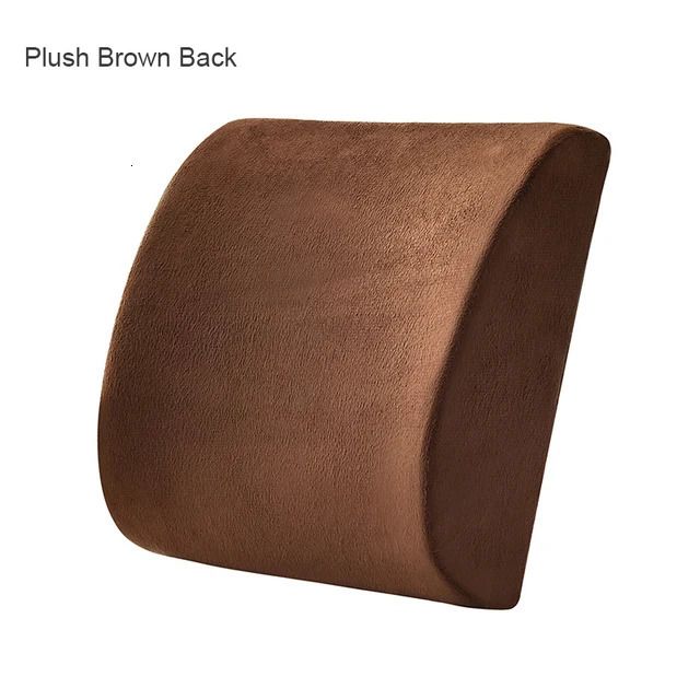 plush brown back