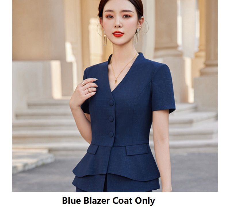 Manteau Blazer Bleu