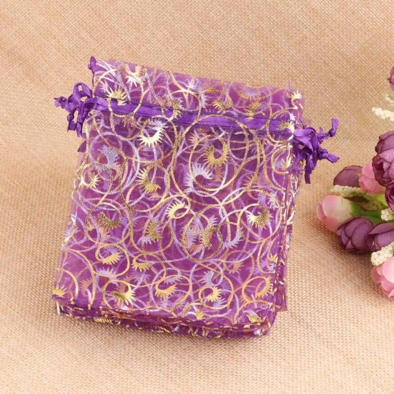 7x9cm 10violet foncé