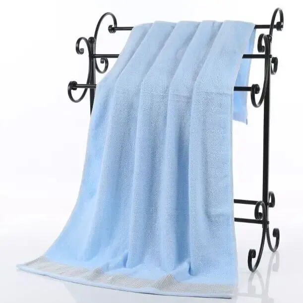 Serviette de bain bleue