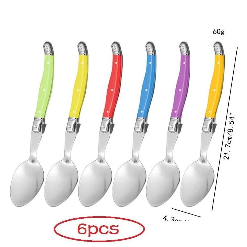 6 Rainbow Spoon