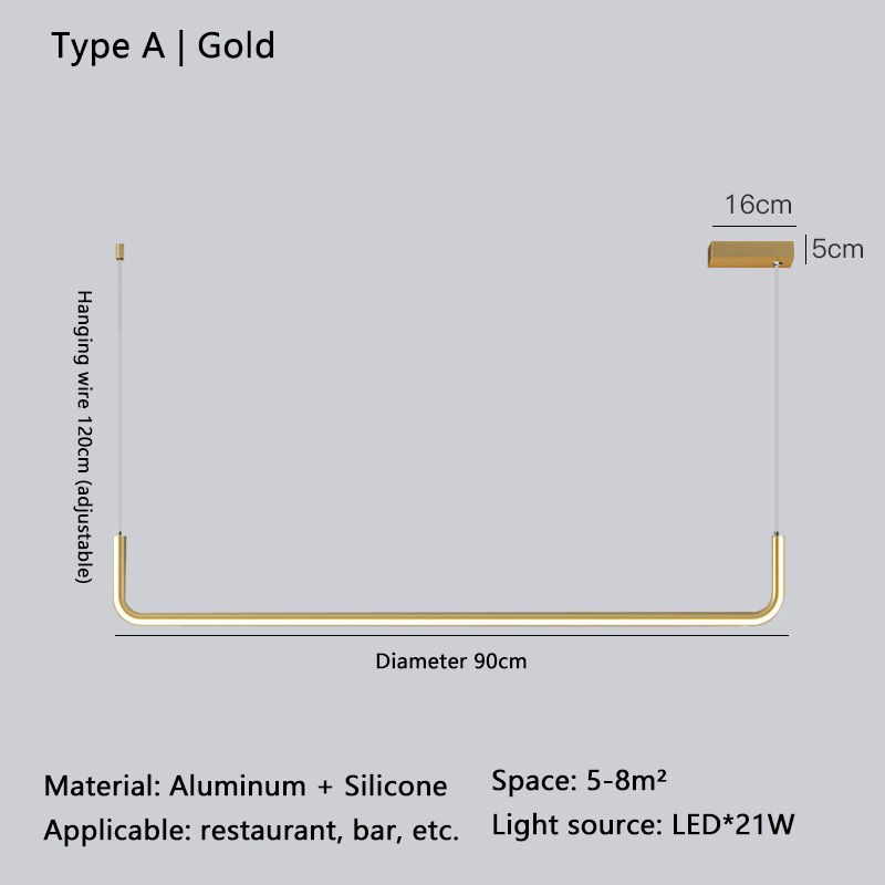 GOLD 90CM