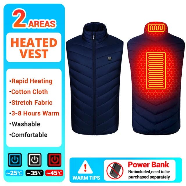 2 Area Vest Blue