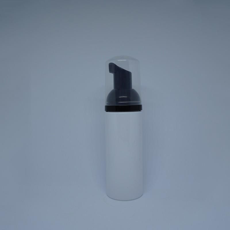 White Bottle + Black Pump