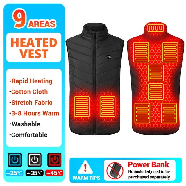 9 Area Vest Black