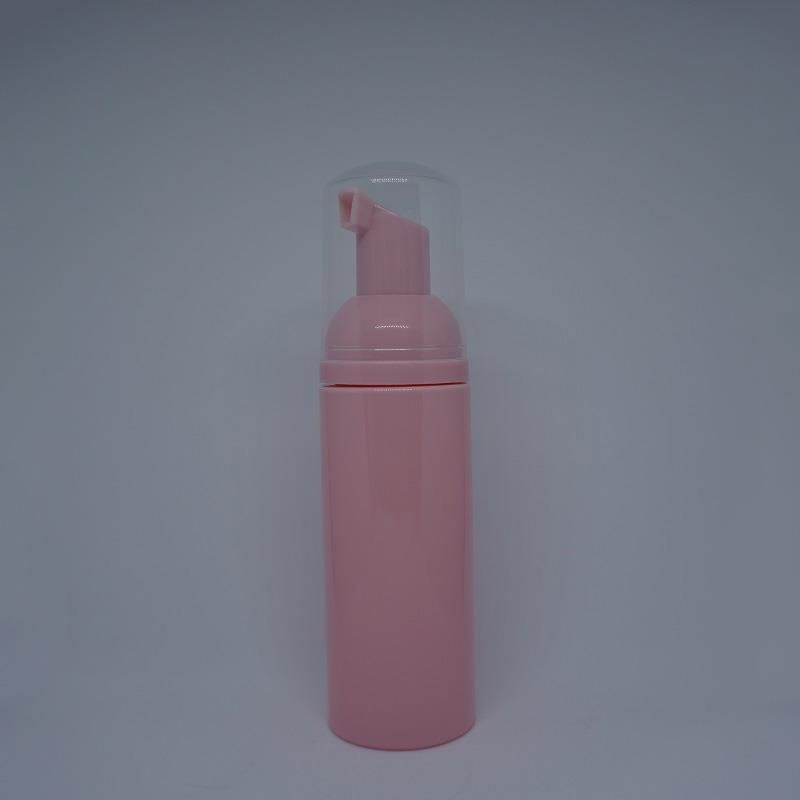 Roze fles + roze pomp