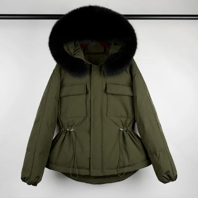 Army Green Fox Fur