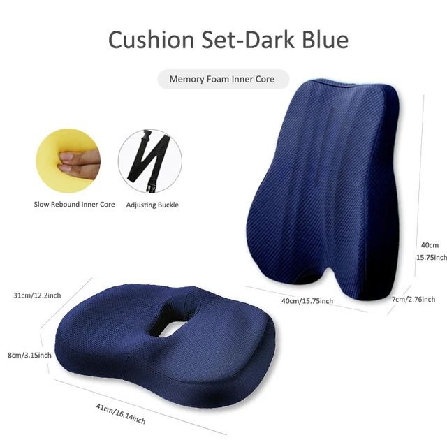cushion set blue