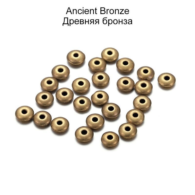 5mm antik bronz 400pcs