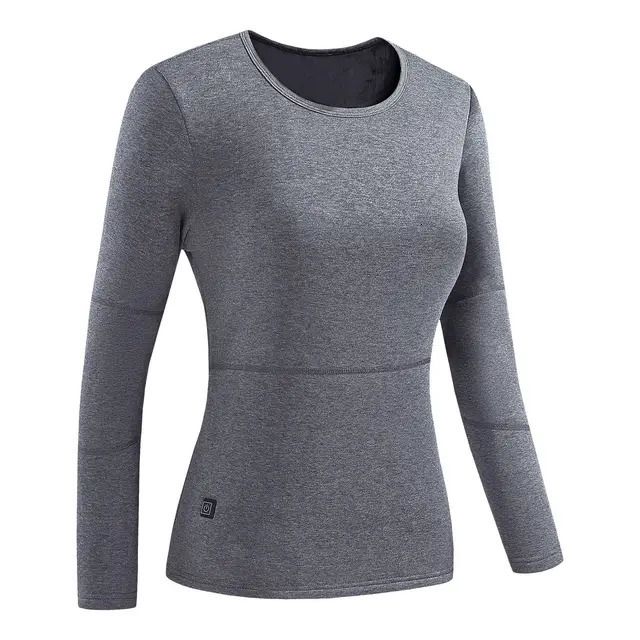 solo top grigio da donna