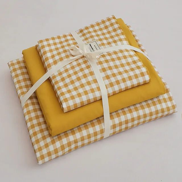 yellow small plaid