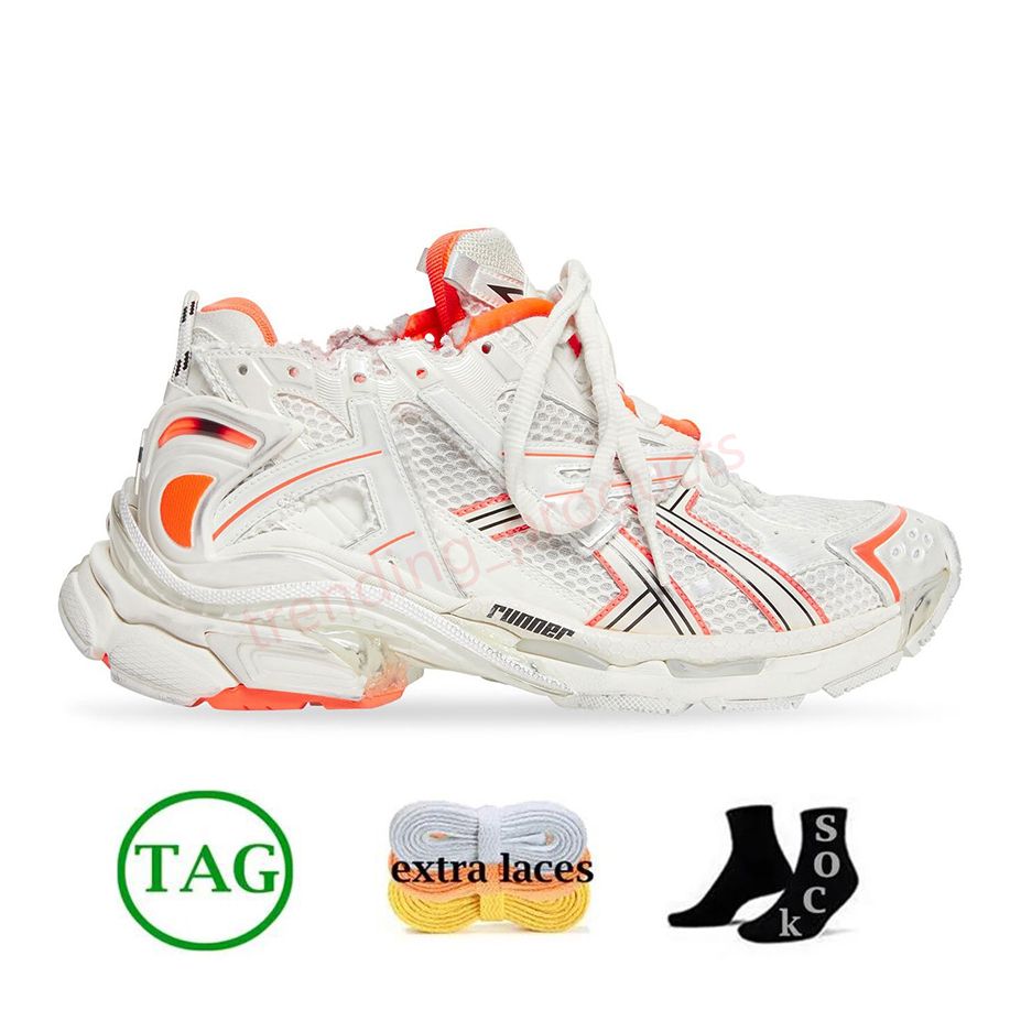 Basket B28 Runner Orange Fluo