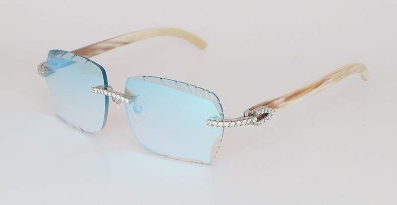 Silver Blue Mirror Lens