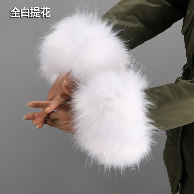 White Raccoon Fur