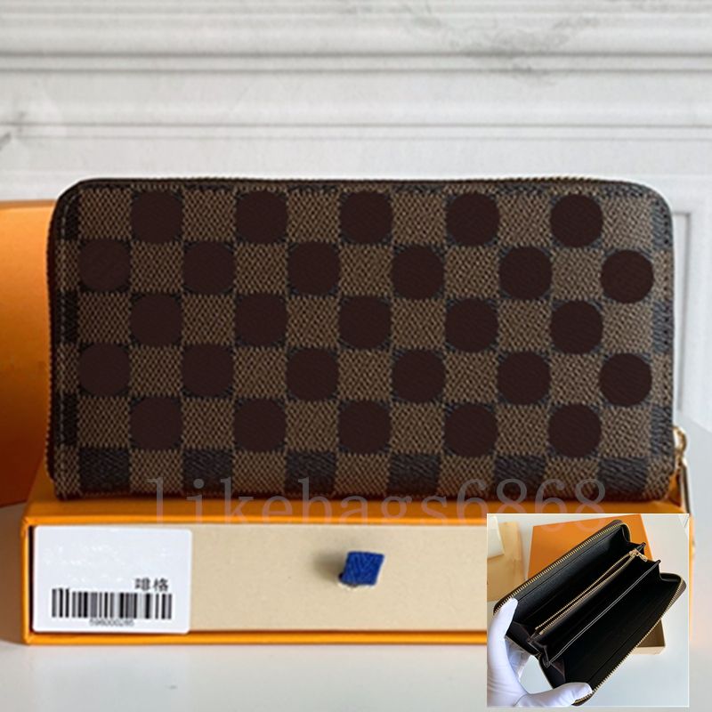 34 Wallet Brown plaid