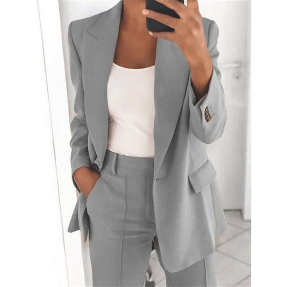 gray tuxedo top