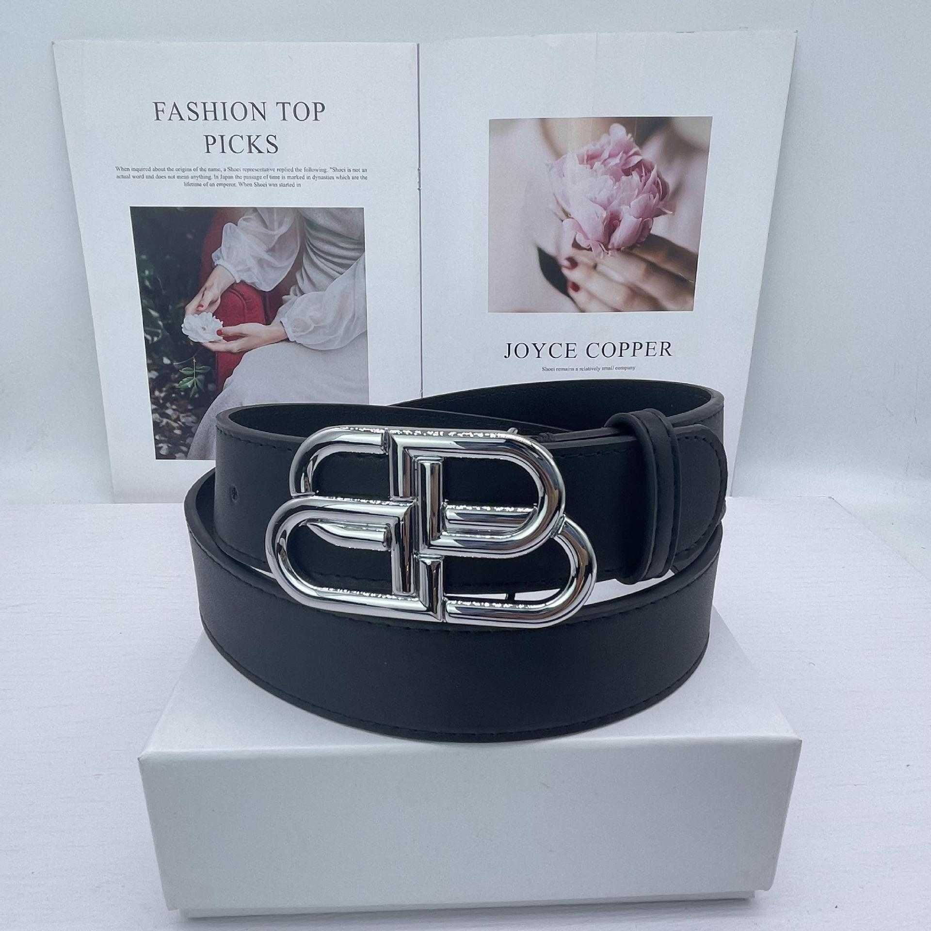 bar 3.0 black bright silver buckle