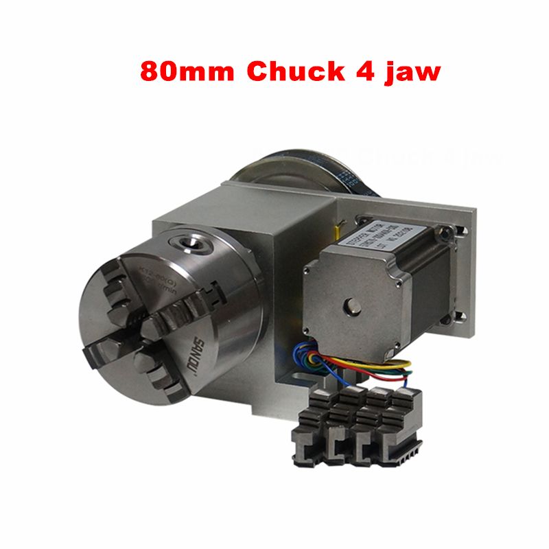 80mm Chuck 4-Jaw