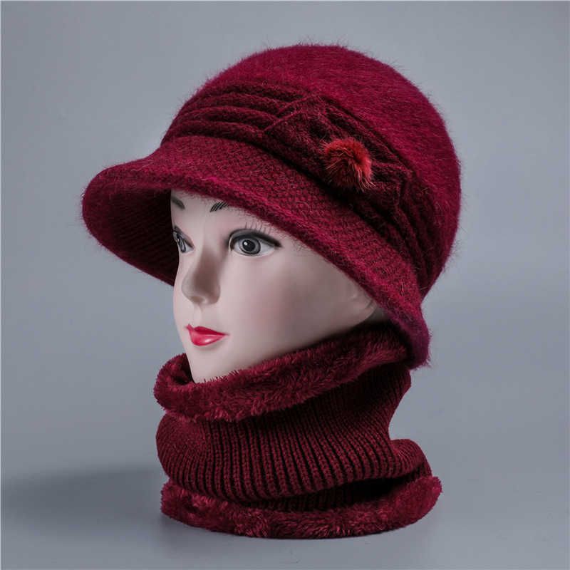 99-23 Burgundy (Hat + Bib)