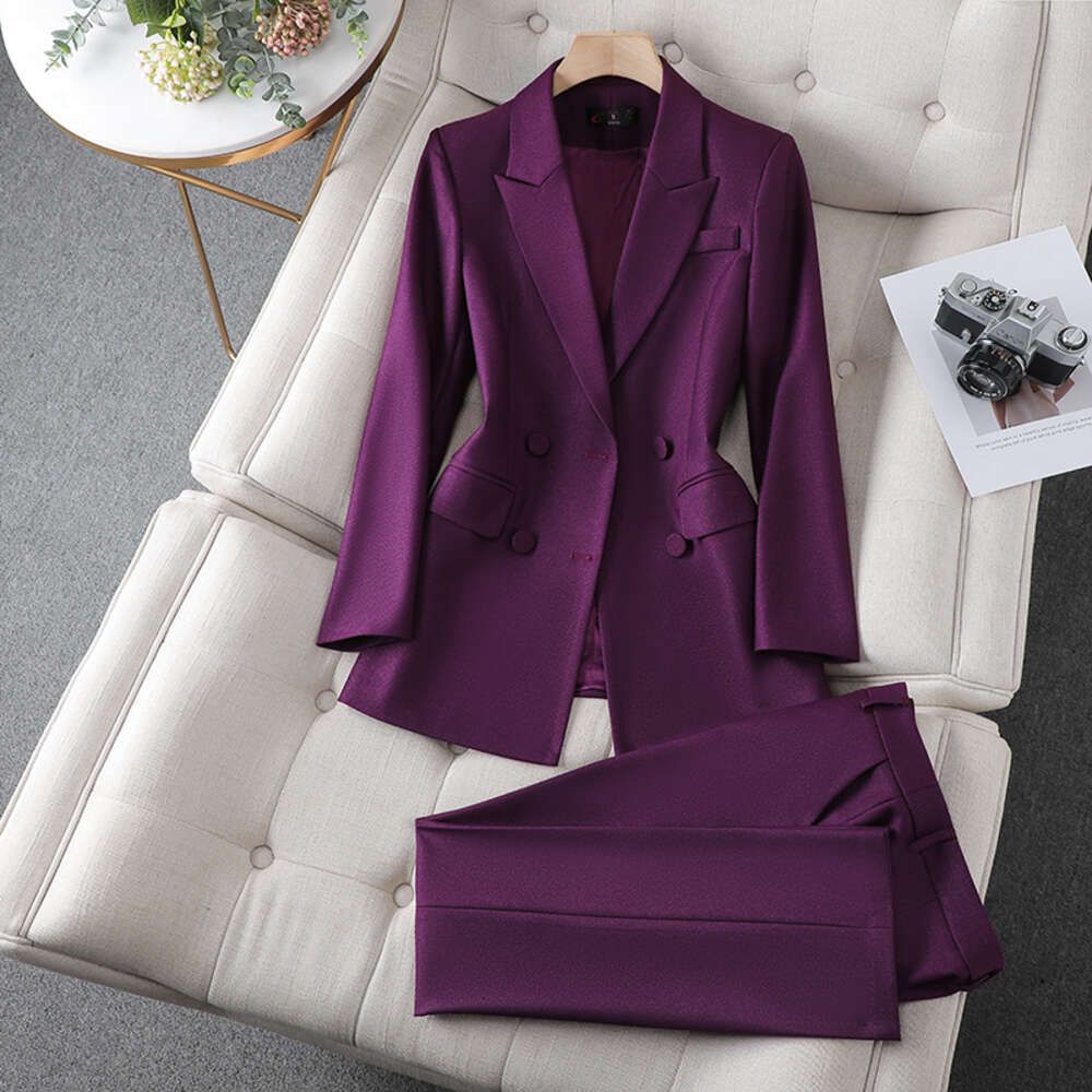 фиолетовый пиджак+брюки