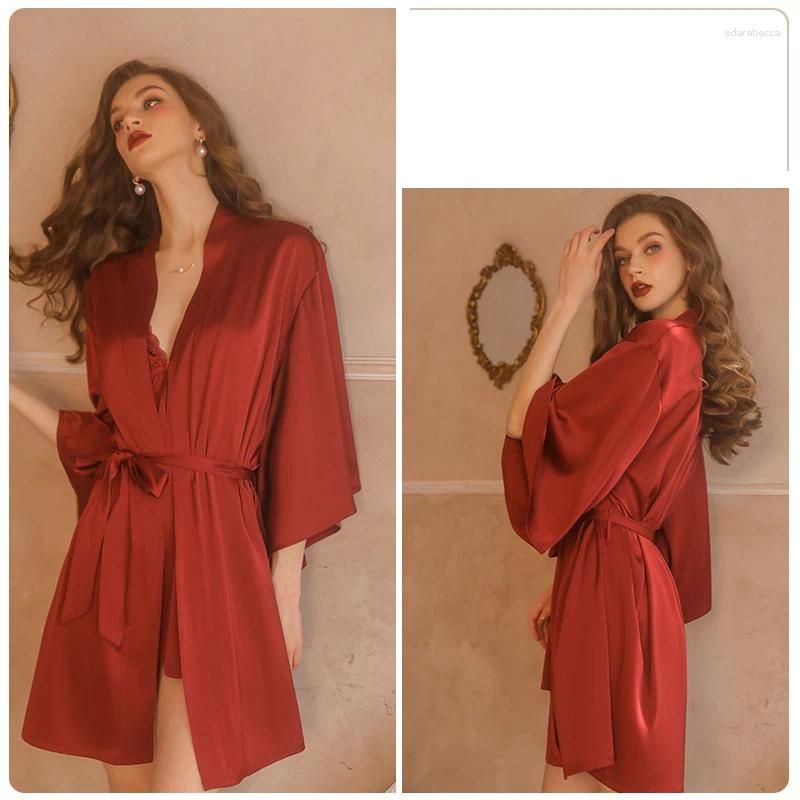 1 piece red robe