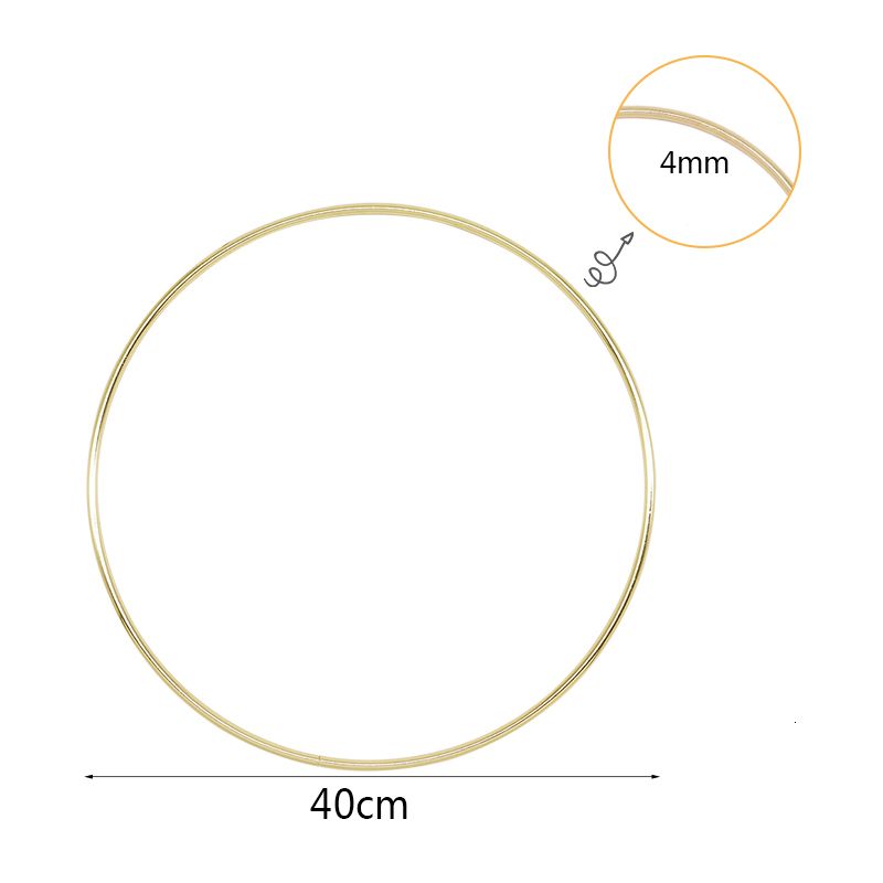 Anneau métallique de 40 cm