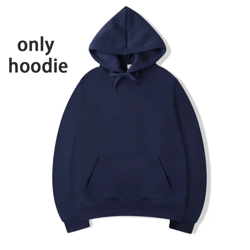 hoodie marineblauw