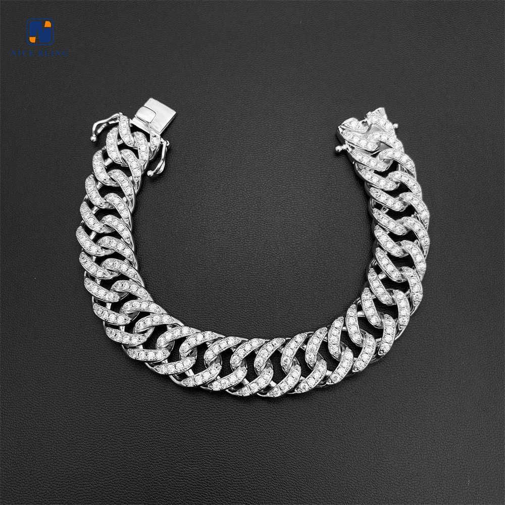 Silver-Cuban Link Chain-8 Inches