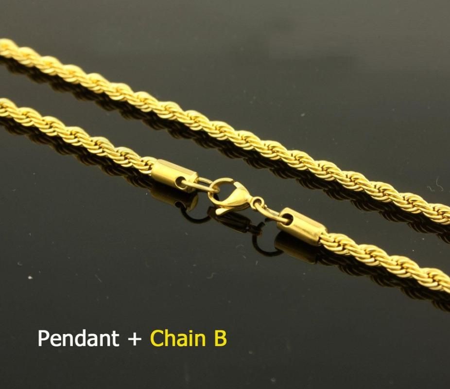 Pendentif avec chaîne b