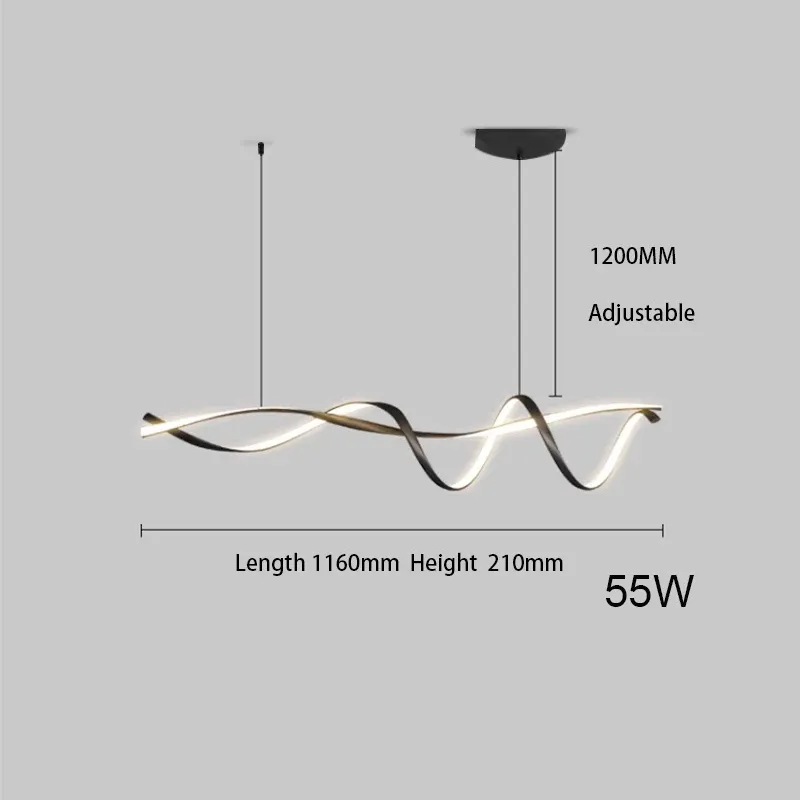 L1160xW210xH1400mm Dimmable RC