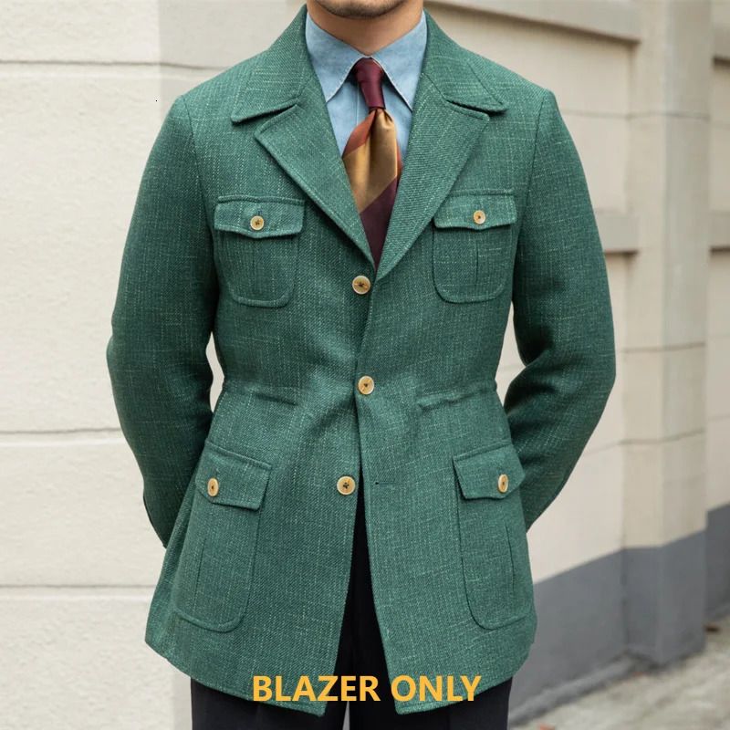 Solo blazer verde