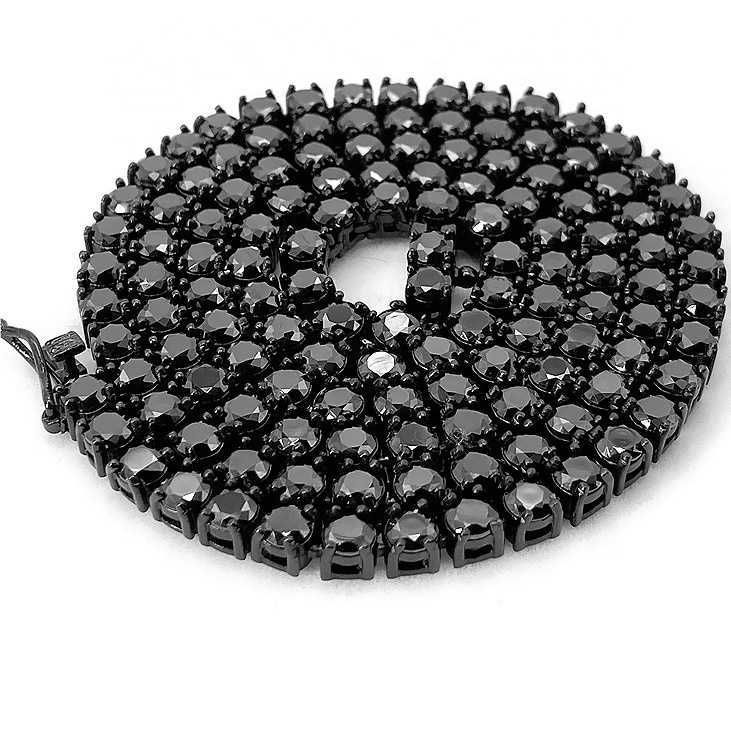 Black Rhodium Plated-20inches