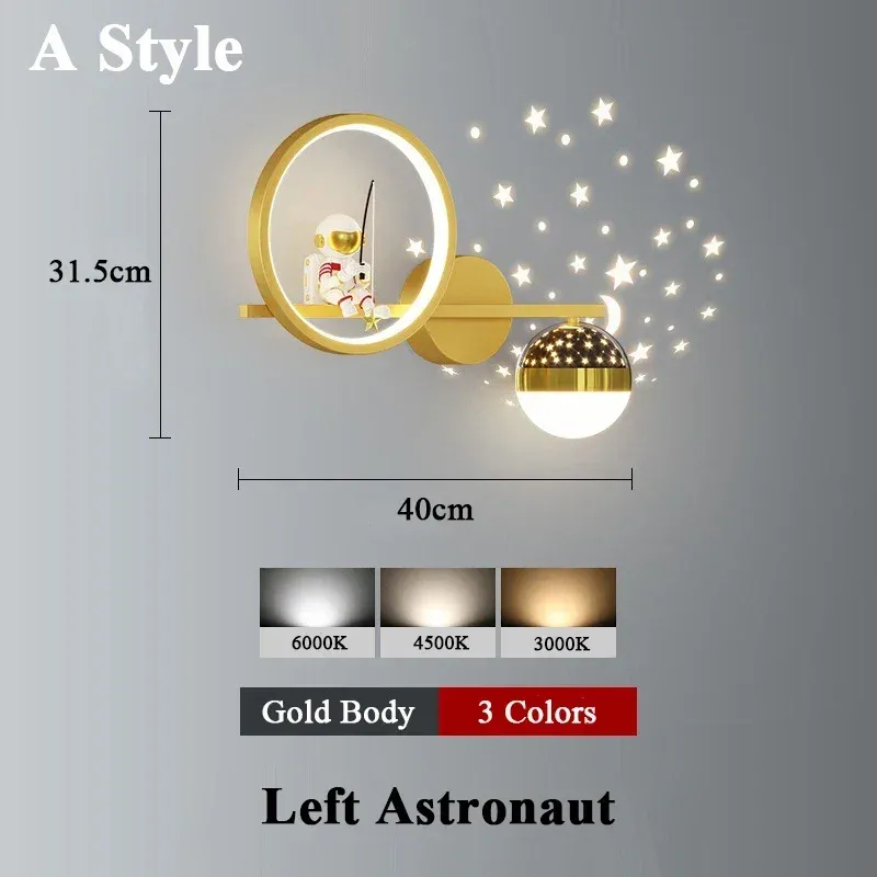 Three colors A-Gold-Left