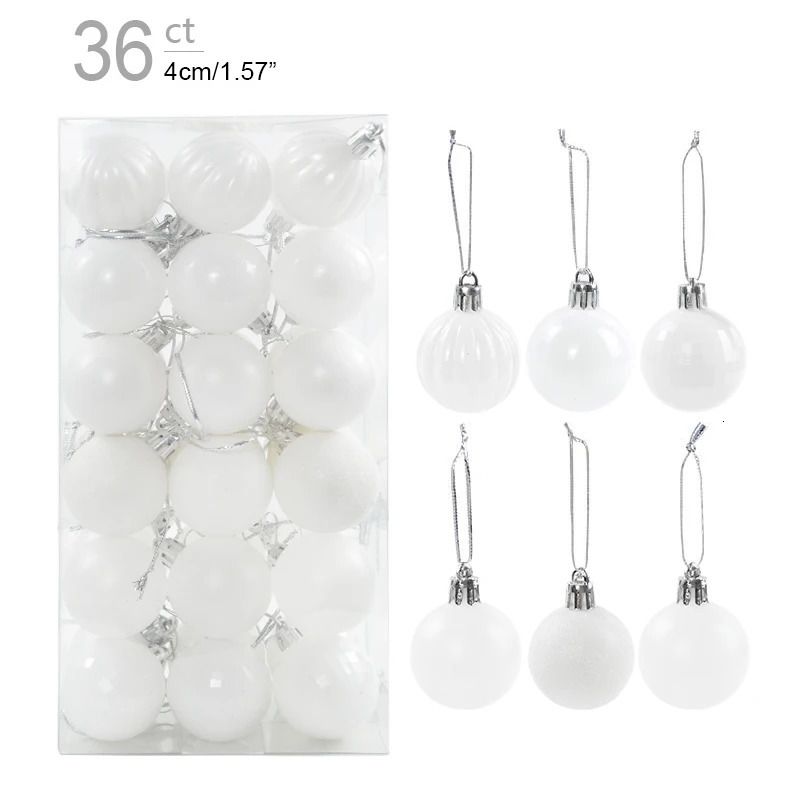 36PCS White-As Picture