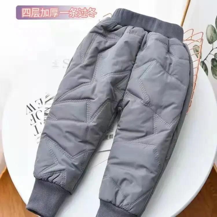 Pantaloni di pile grigi