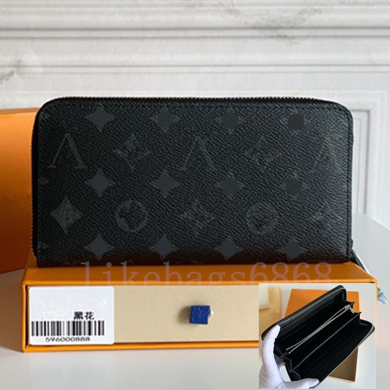 37 Wallet Black letter flower