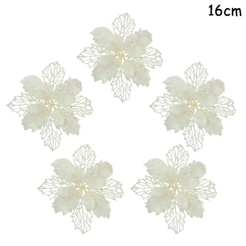 5pcs White Flower