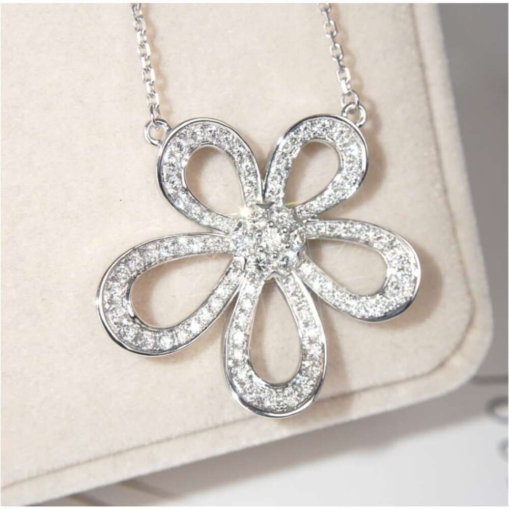 Collier de tournesol-925 Silver