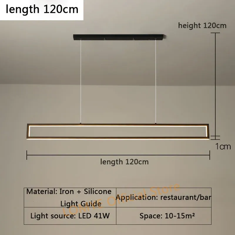 Warm light Length 120cm