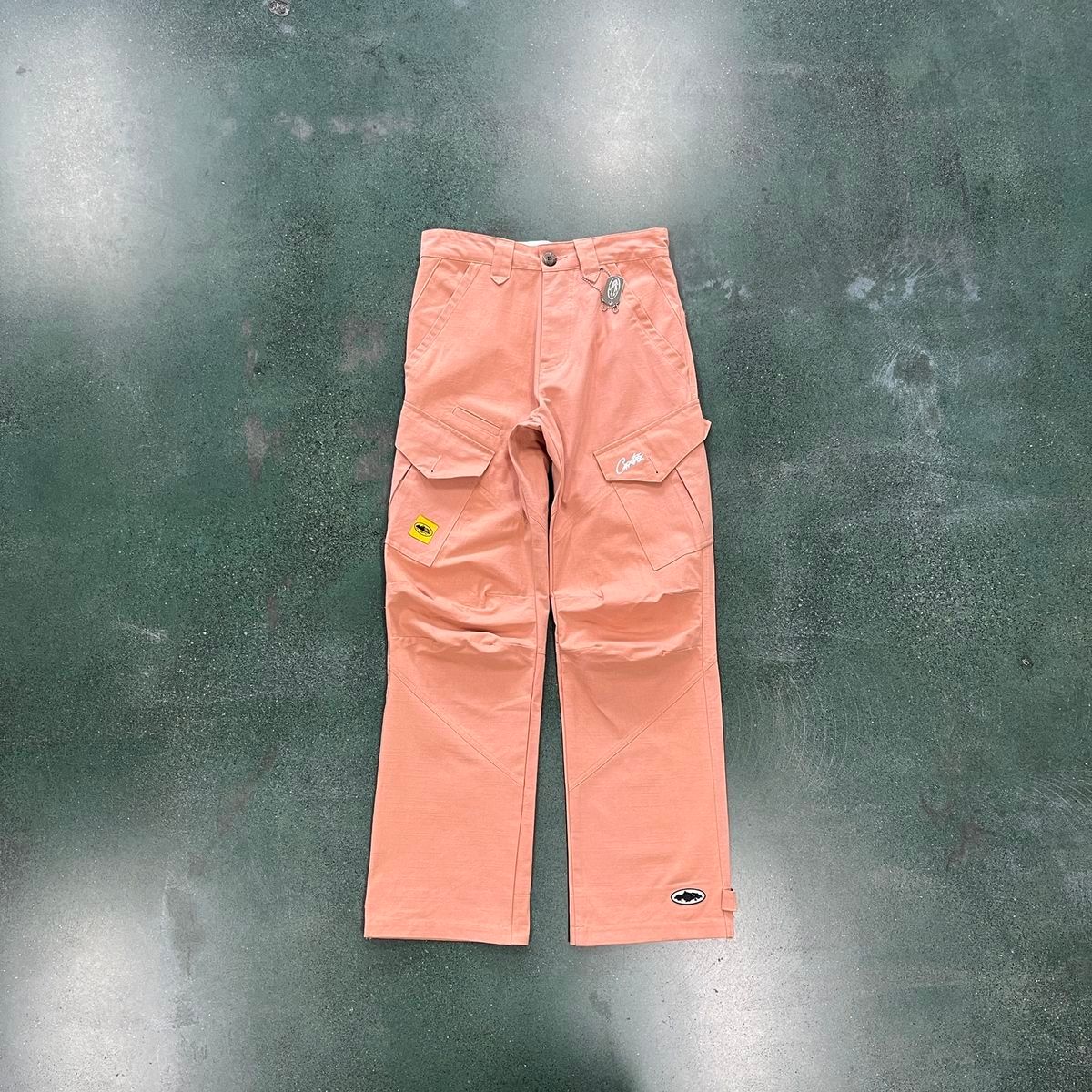 通販 激安◇ 正規品 Corteiz Cargo Pants Yellow Patch