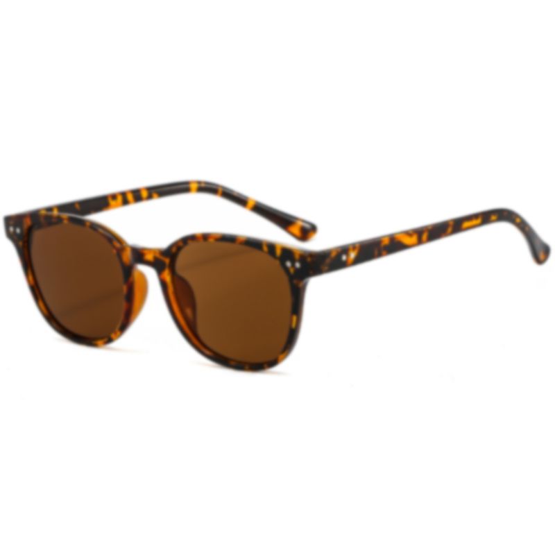 Hawksbill framed brown lenses