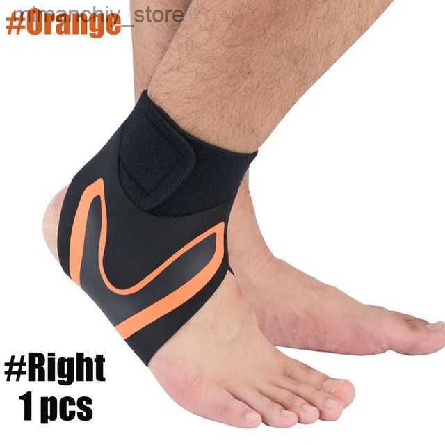 right foot-orange