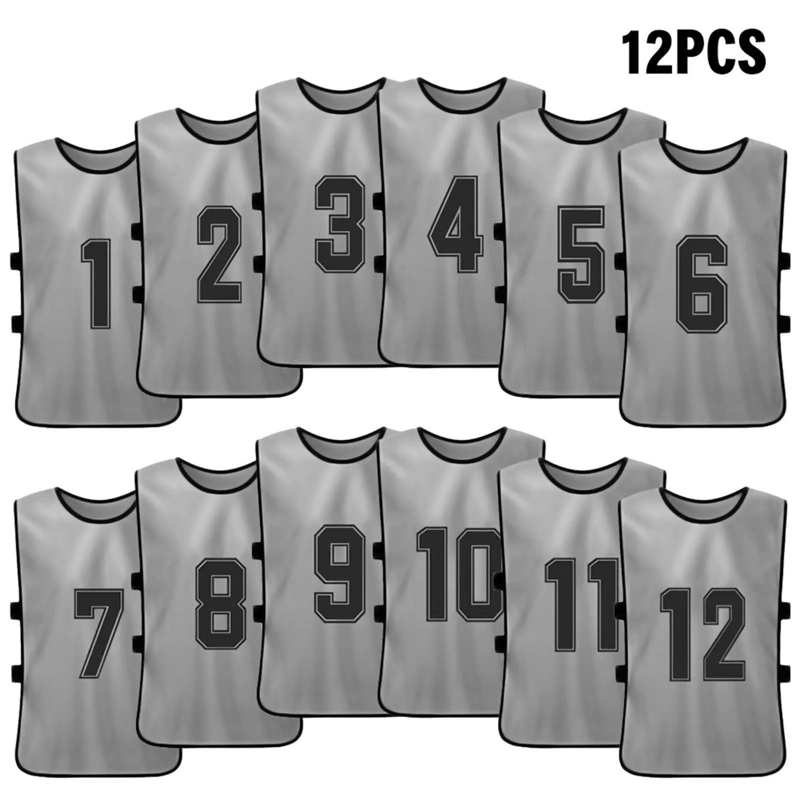 12pcs Grey-Adults