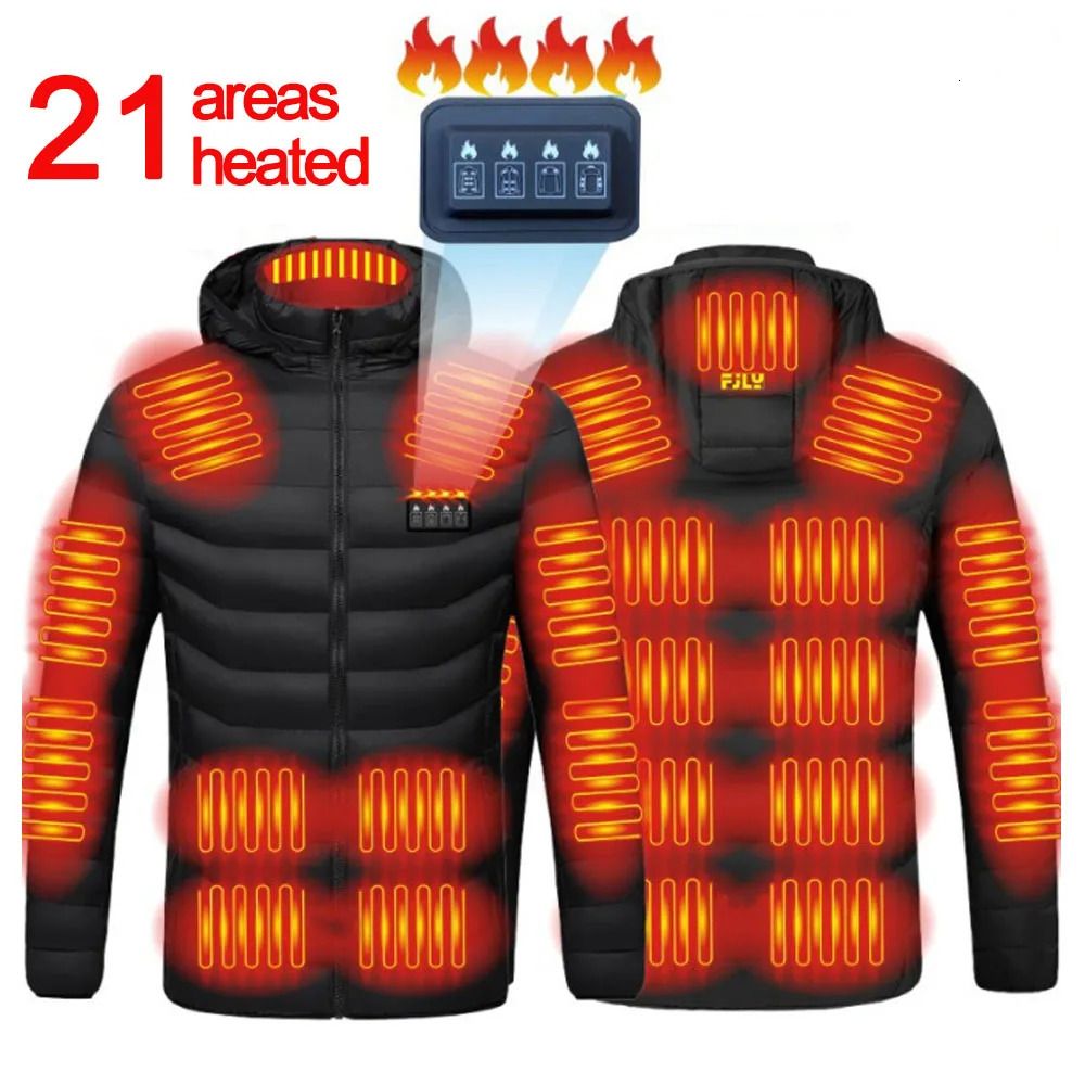 21 areas heated bk