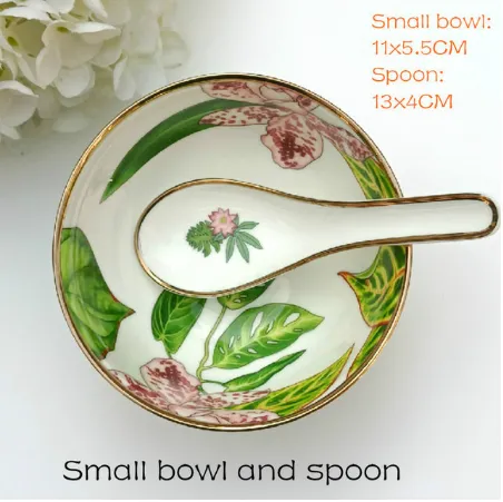 bowl and spoon