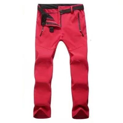 Women Pant Red-XXL